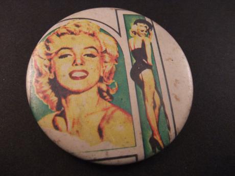 Marilyn Monroe actrice , zangeres sekssymbool icoon jaren 50